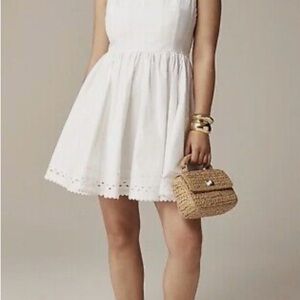 NWT. J. Crew fit and flare mini dress